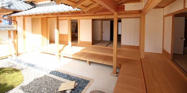 縁側のある家の施工事例